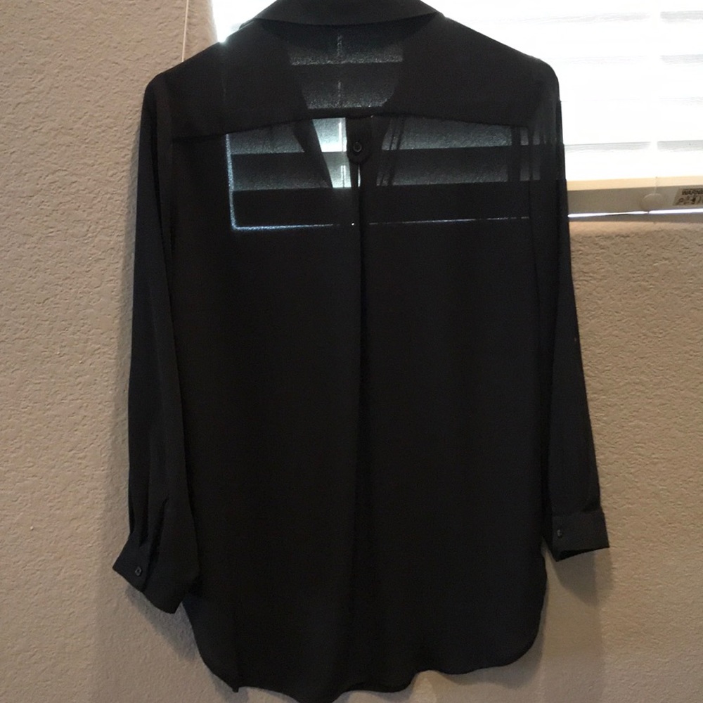 Pleione black blouse size XS - Picture 6 of 7